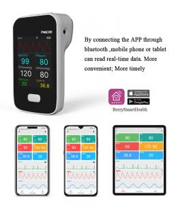 China Neonate Multi Parameter Handheld BERRY Bluetooth Patient Monitor SpO2 PR ECG NIBP wholesale