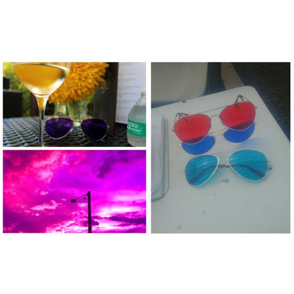 Color Therapy Mood Glasses Light Therapy Chakra Healing Glasses Chromotherapy Color Tinted Lenses Relaxing Glasses