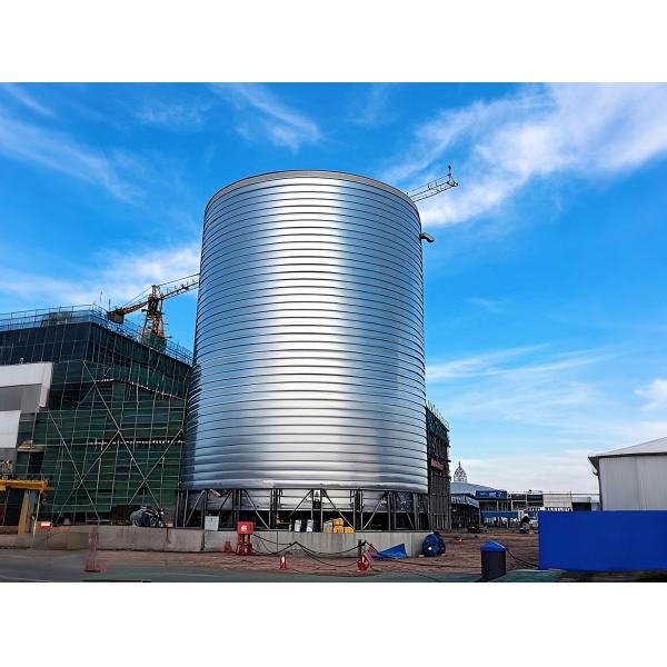 Stainless Steel Lipp Liquid Storage Tanks Cylindrical Edible Oil Storage Tank