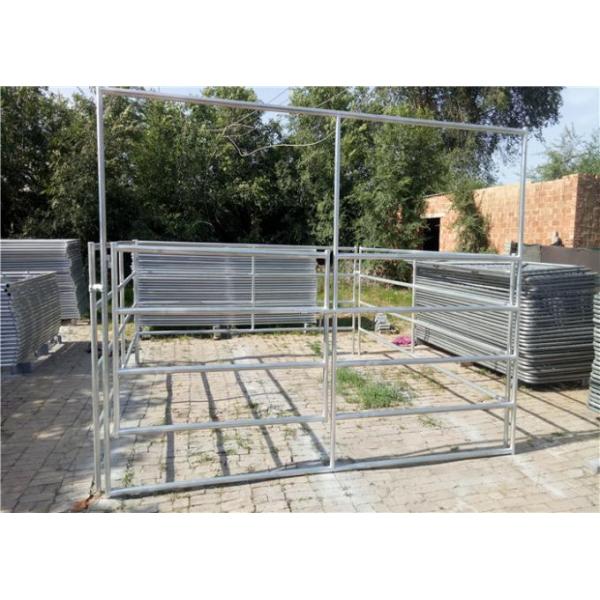 Low Carbon Steel Farm Gate Fence 2.1x1.8x1.8m With Hot Dipped Galvanized Material
