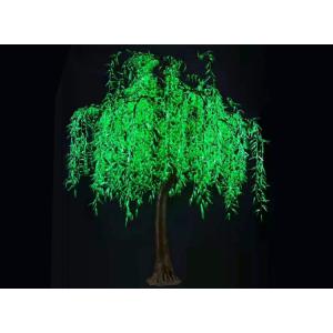 Buy cheap 3.5 m Outdoor large willow lights resin decorated park luminous LED square from wholesalers