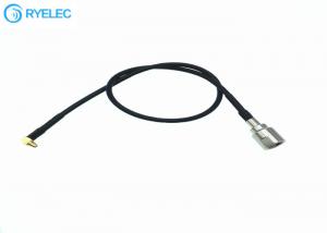 China 320mm RF Electrical Coaxial Aerial Cable , FME To MMCX Low Loss Cable Assembly on sale