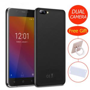China Smartphone Android 7.0 MTK6580 Quad core 5.0inch IPS HD Mobile phone 1GB+8GB Dual Rear Camera GPS 3G cell phone factory wholesale