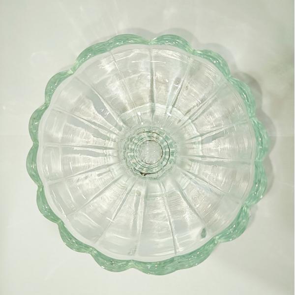 Light Luxury Style Dessert Glass Bowl Ice Cream Glass Cup Transparent