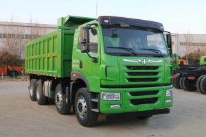China FAW 8x4 12 Wheel Dump Truck , Green Color 32 Ton Dump Truck Tipper Truck wholesale