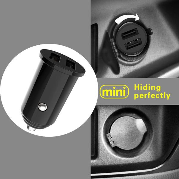 4.8A Dual USB CAR CHARGER Universal Compatible USB CAR CHARGER for all electronics cheap price