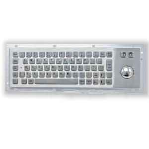 Panel Mounted Metal Computer Keyboard Violence Resist Explosionproof IP65 / IK07