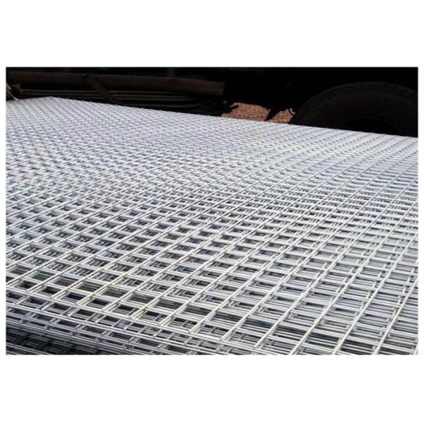 Construction Hog Wire Fence Panels , Low - Carbon Iron Wire Mesh Panel