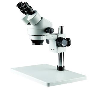China stereo zoom microscope binocular microscope square base repairing inspection boom stand wholesale