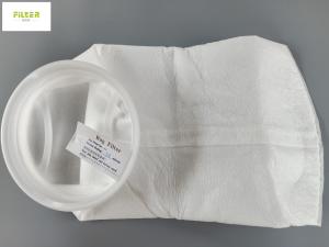 China 7X32 5, 10, 25, 50, 100 Micron Liquid Filter Bag With PP F Ring wholesale
