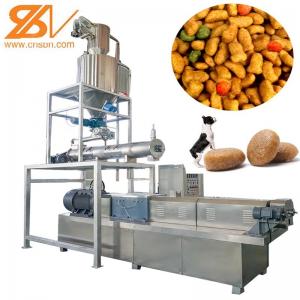 China Pufffed Twin Screw Exruder Wet Pet Dog Cat Food Processing Plant wholesale