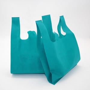 China Fabric Non-Woven Vest Shopping Bag Non-Woven Bags wholesale