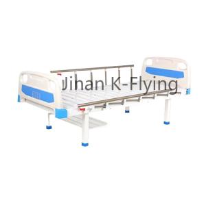 China Cold Rolled Steel Flat Manual Nursing Bed 2150x900x500mm wholesale