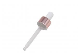 China plastic closure 15/410 Pink Color Dropper Lids , Dropper Plug on sale