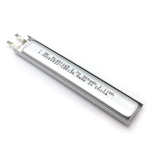 China 3.7V PL481165 2.22Wh 600mAh lithium polymer battery on sale