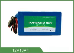 China Prismatic Lithium Iron Phosphate Lifepo4 Batteries , Lithium Iron Phosphate 12V10AH wholesale