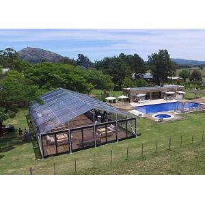 China Luxury Removable PVC Roof 850g/Sqm Aluminum Frame wholesale