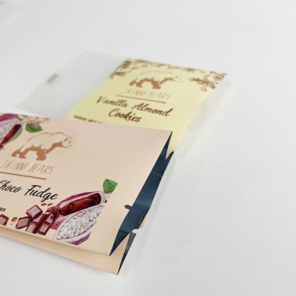 Back Sealed Smell Proof Snack Packaging Bags Sachet Soap Packaging