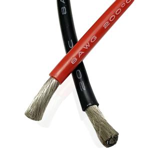 2AWG 4AWG Power Battery Cable Tinned Copper High Temperature Resistant