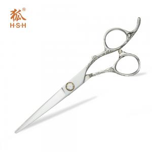 China Cobalt Stainless Steel Hair Scissors Sharp Blade Tip High Smoothness on sale