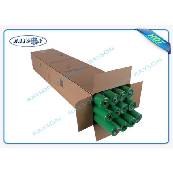 Bianco / Nero / Avorio Non Woven Waterproof Tablecloth For Medical Treatment