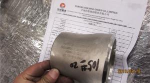 China Inconel 625 reducer steel butt-weld pipe fittings , butt weld tube fittings on sale