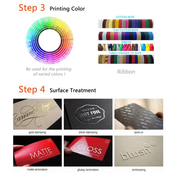 Recycled Materials Custom Magnetic Folding Gift Box with Ribbon Closure Logo Printing