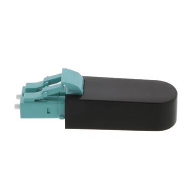 Quality LC-LC OM3  Fiber Optic Loopback module Patch cables OM3 , OM4 , 50 /125 LSZH With Plastic Shell for sale