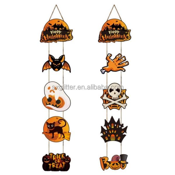 All Saints' Day Hallowmas Door Hanging Theme Holiday Party Supplies Decorating Props Heart Tissue Paper Confetti Party