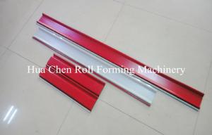 China Cr12 Color Steel Frame Roll Forming Machine For Garage / Security Door on sale