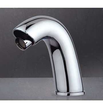 China Modern Brass Waterfall Automatic Sensor Faucet / 0.5mW CE Lavatory Faucet wholesale