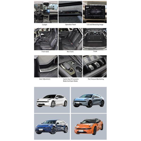 Powerful Fully Electric Sedan EV Cars Cutting Edge 140kwh High Speed