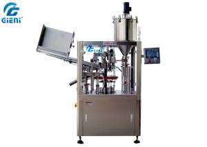 China Servo Driven Semi Automatic Tube Filling And Sealing Machine For Makeup Cream on sale