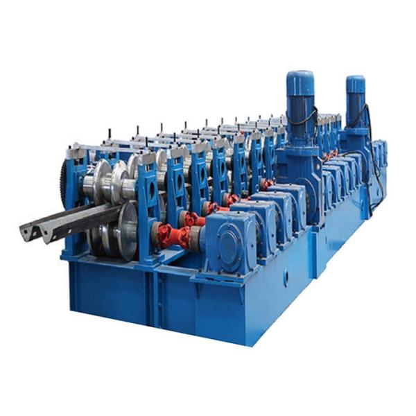 Quality 2 Wave Guardrail Plate Forming Machine 3 - 12 M Every Min Cold Bending for sale