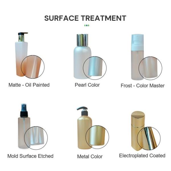 Matte Finish 200ml 300ml 350ml Shampoo Bottle With Aluminum Pump
