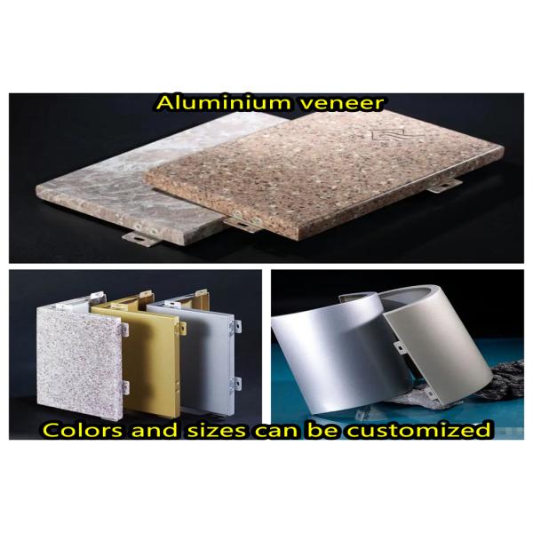 Metal aluminum facade aluminum panels for building facade customized metal sheet 3mm