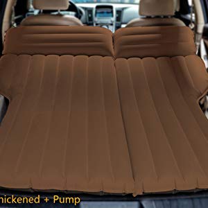 Air Mesh Inflatable Car Bed Customized Size One - Piece Design 300KG Max Load