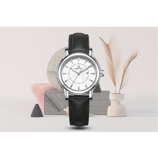 Fashion Waterproof Women Quartz Watch Casual Leather Strap Quartz Watch