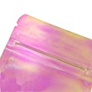 100 piece resealable smell proof bags foil pouch smell proof bags for marijuana 3.5