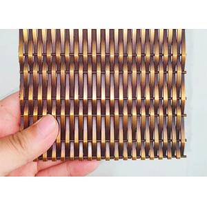 China Antique Bronze Ss316l Architectural Metal Mesh For Facade Cladding wholesale