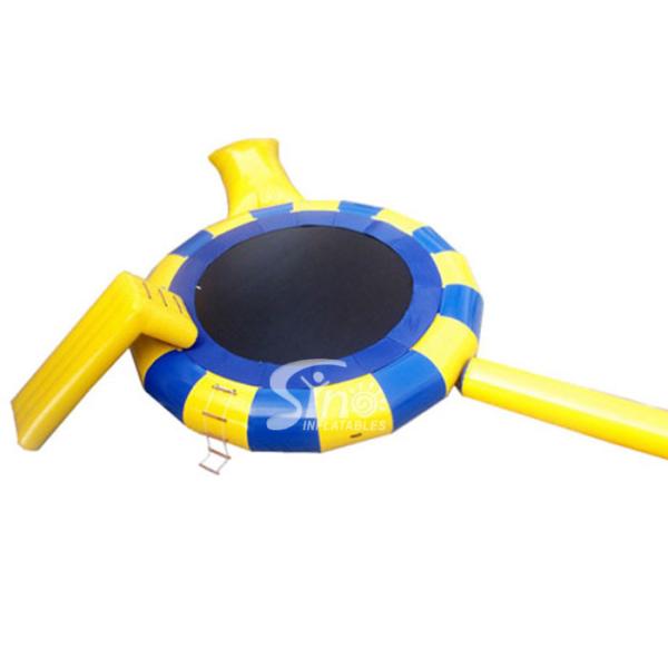 5 mts Dia. kids N adults inflatable water trampoline with springs available