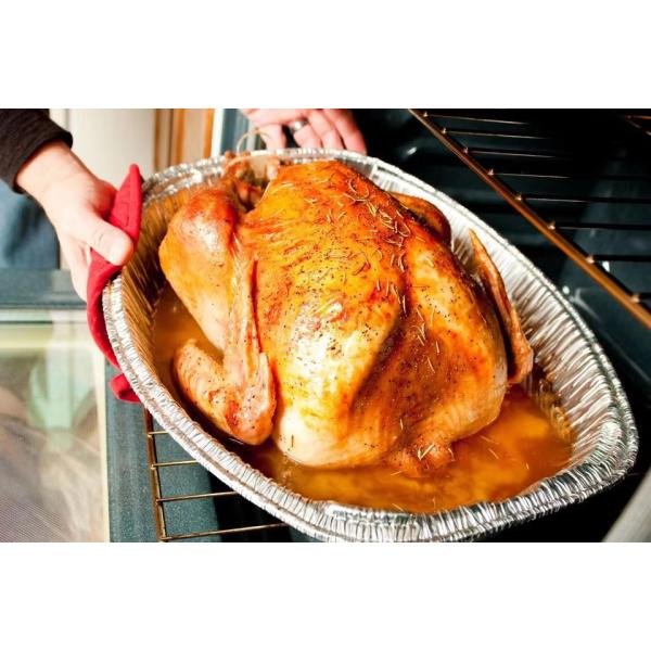 Disposable BBQ Takeaway Foil Pans Tin Box Barbecue Aluminum Foil Lunch Box