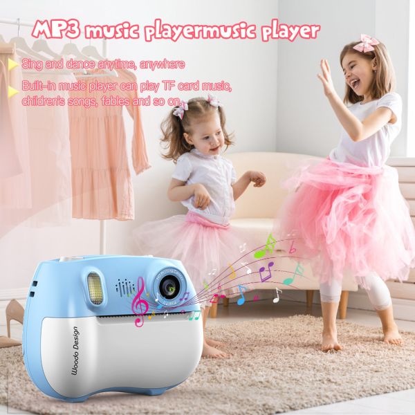 Children Digital Camera 1080P HD ZK18 Kid Camera Recording Videos Pictures