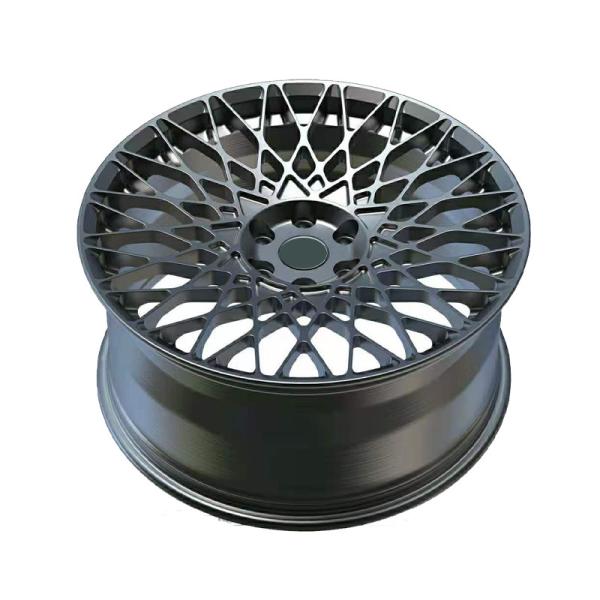 21 inch monoblock brushed black car wheels 5X115 aluminum alloy forged wheels