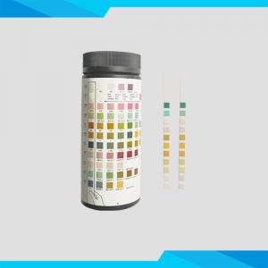 China 1-14 Parameter Urine Test Solution , Urinalysis Reagent Strips Biochemical Assay wholesale