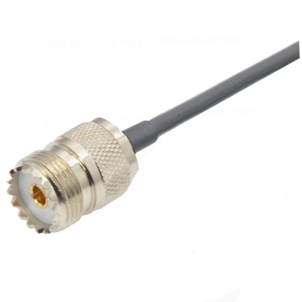 CB Ham Radio RG58 Extension Cable PL259 Pigtail UHF PL-259 Male to UHF SO-239 Female