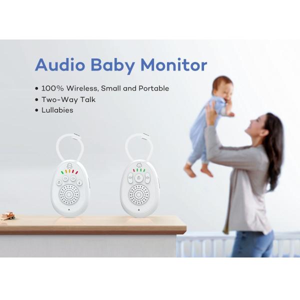 5 Pcs Lullabies Wireless Infant Audio Guardian With 1500mAh Rechargeable Battery Babyphone