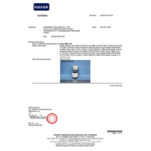 Guangzhou Young Tin Manufacturing Co., Limited Certifications