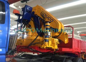 China Folding Boom Truck Mounted Hydraulic Crane Movable Crane Loading Cargoes wholesale