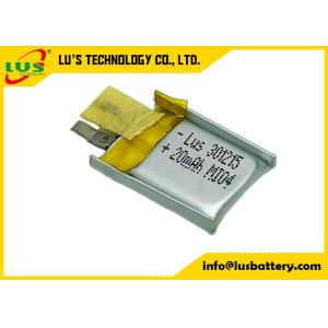 China Rechargeable Ultra Thin Lipo Battery 8mah - 110mah 3.7v Lithium Polymer Cell on sale